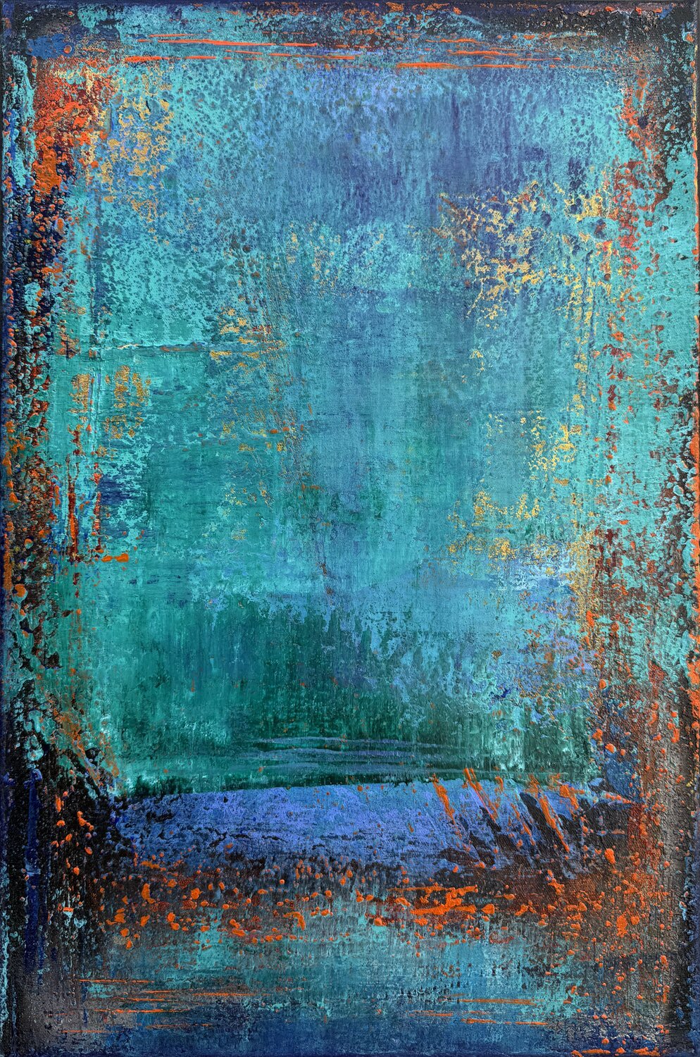 Before the Surface Viki Smoliar Original painting for sale
