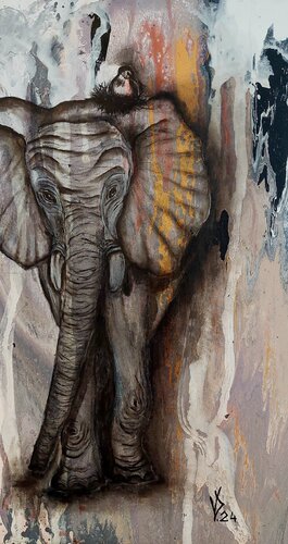 Herald of peace by Viktoria Dragon, Painting for Sale on Select