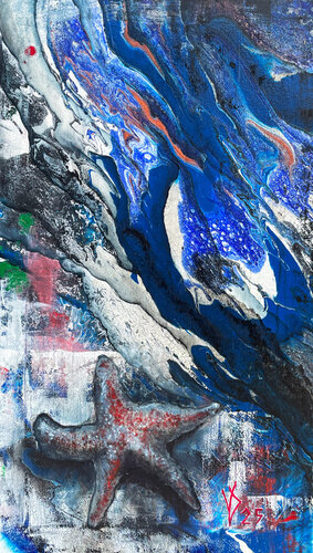 Stream by Viktoria Dragon, Painting for Sale on Select
