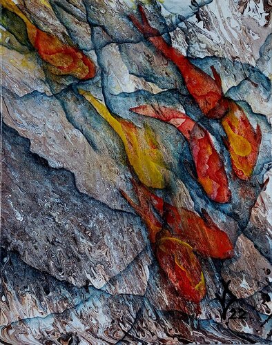 Path by Viktoria Dragon, Painting for Sale on Select