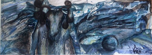 Something von Viktoria Dragon, Malerei kaufen auf Select