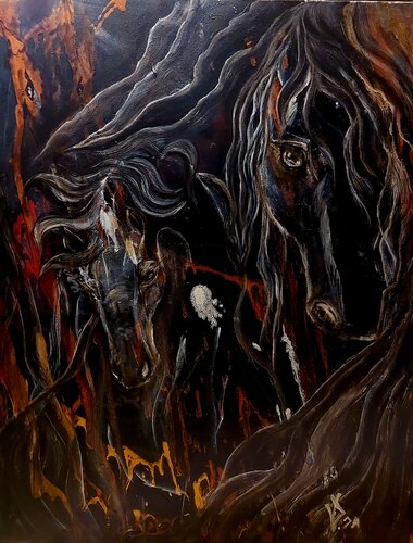 Strength by Viktoria Dragon, Painting for Sale on Select