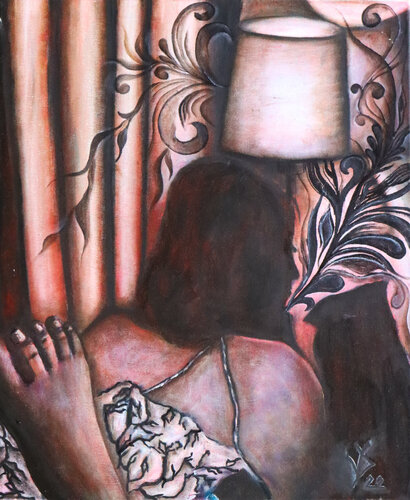 Evening by Viktoria Dragon, Painting for Sale on Select