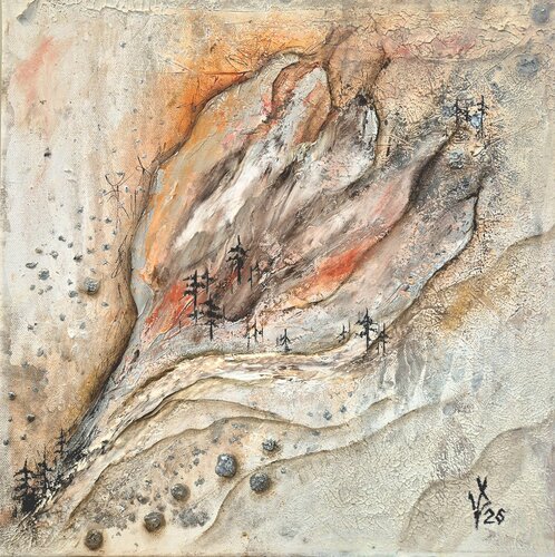 The Secret Forest of Time by Viktoria Dragon, Painting for Sale on Select