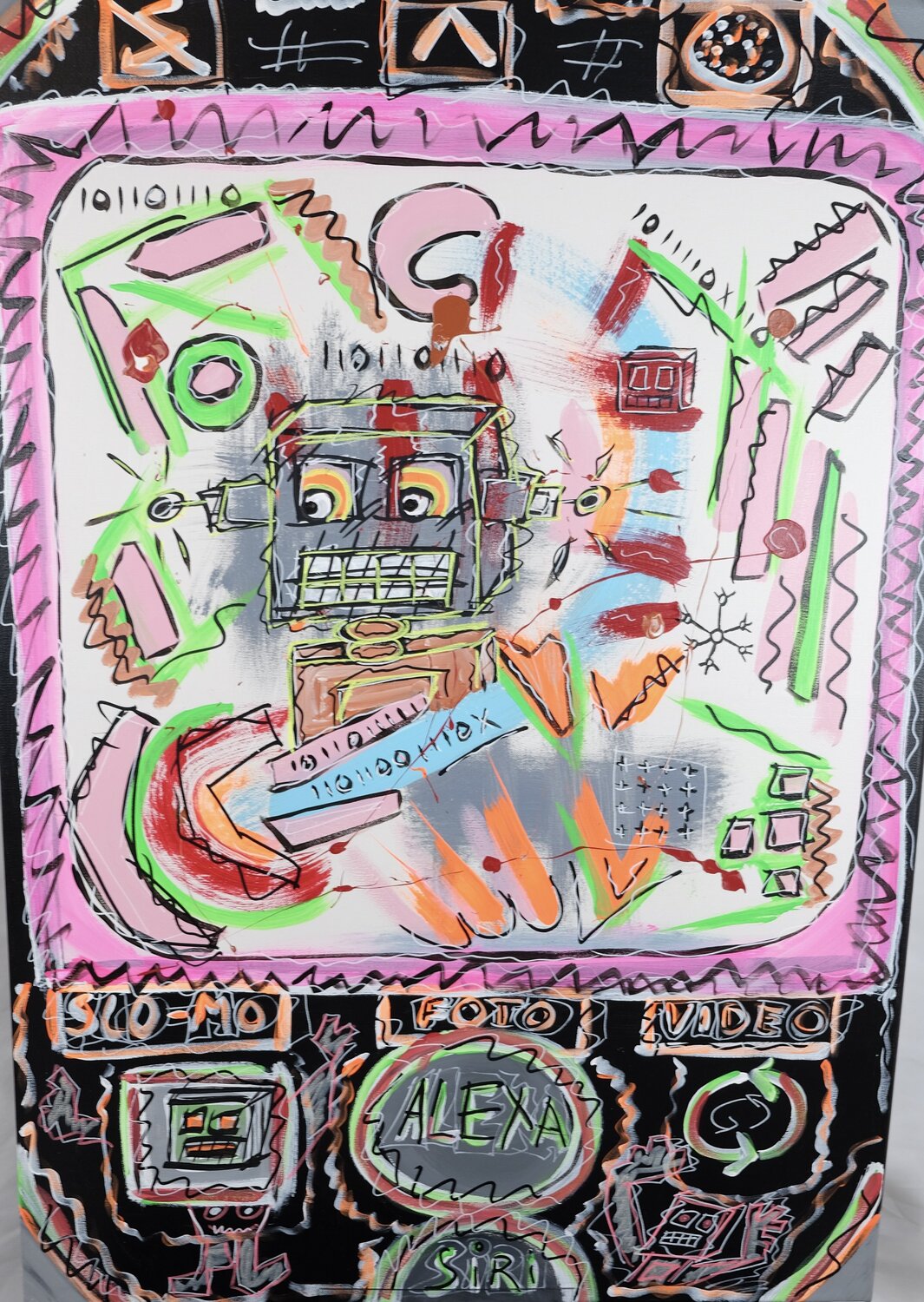 „One more thing“ Thomas Kelm Original painting for sale