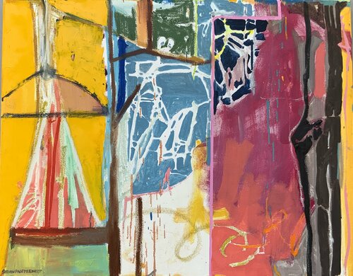 We Added New Countermeasures and What if Birds had Contrails? by Steven Page Prewitt, Painting for Sale on Select