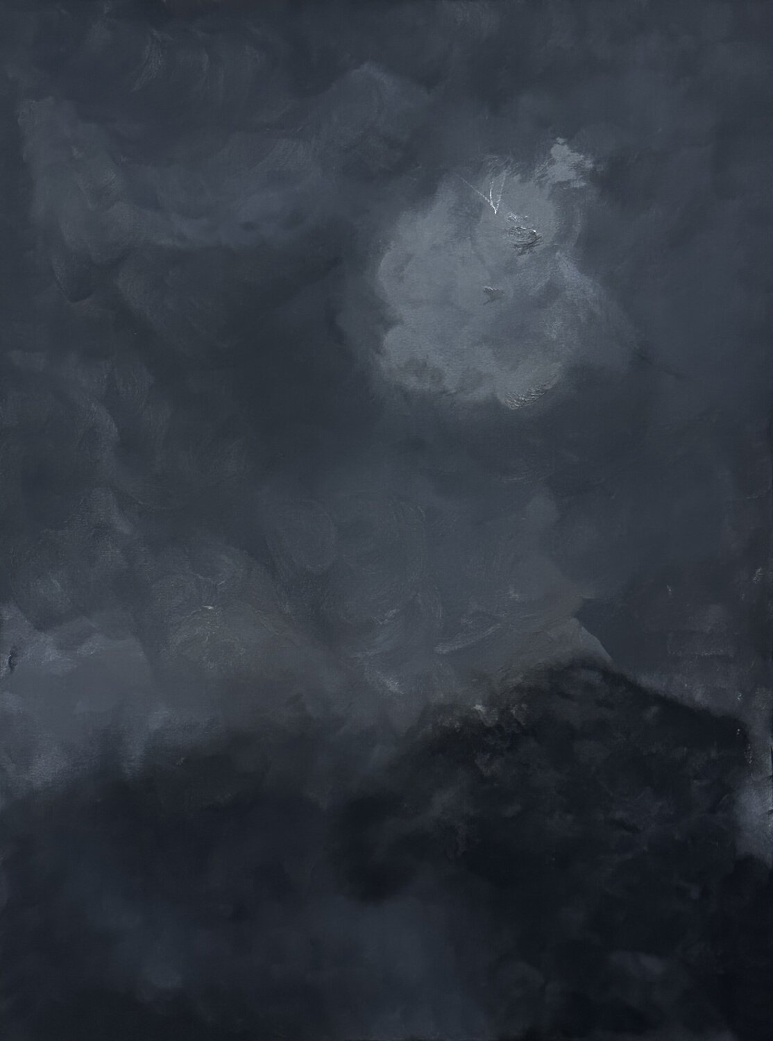 UNTER DRUCK V – Restspannung (Residual Stress) Rhea Callen Original painting for sale