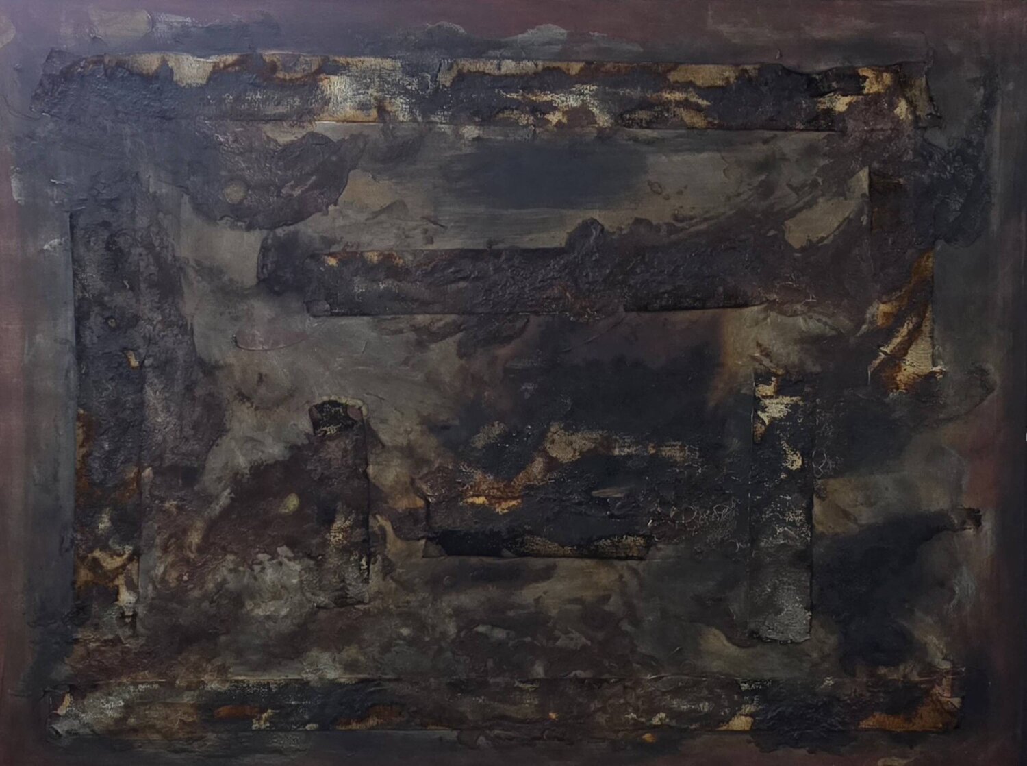 NACHZUSTAND III Rhea Callen Original painting for sale