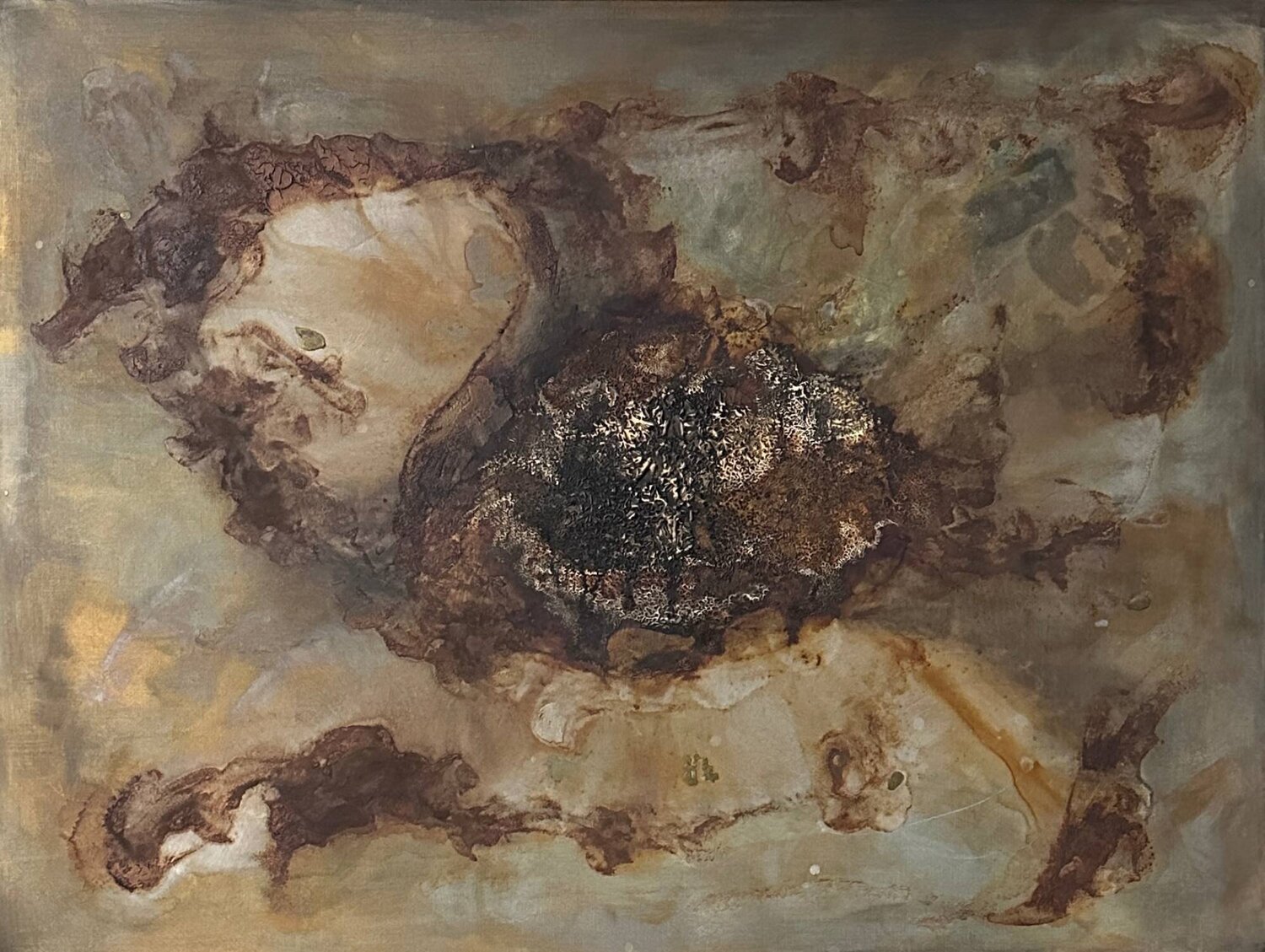 NACHZUSTAND IV Rhea Callen Original painting for sale
