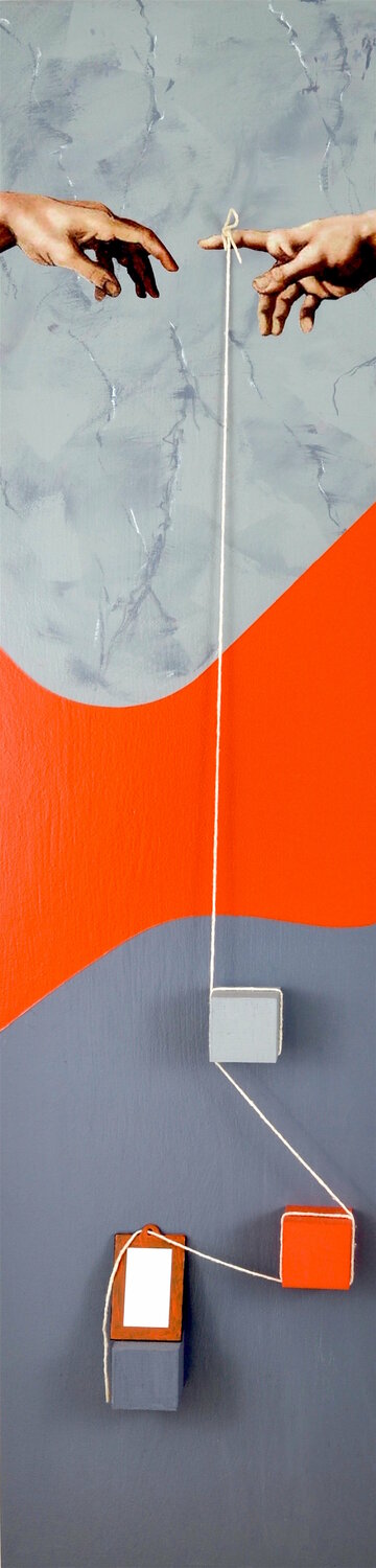 Veni Creator Dreifus David Levy Original painting for sale