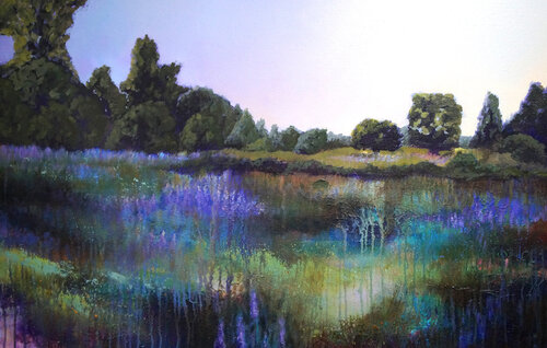 Meadow Dream by Nicole Cijs, Painting for Sale on Select