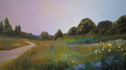 Wild Bloom by Nicole Cijs, Painting for Sale on Select