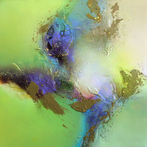 Healing Sounds by Nicole Cijs, Painting for Sale on Select