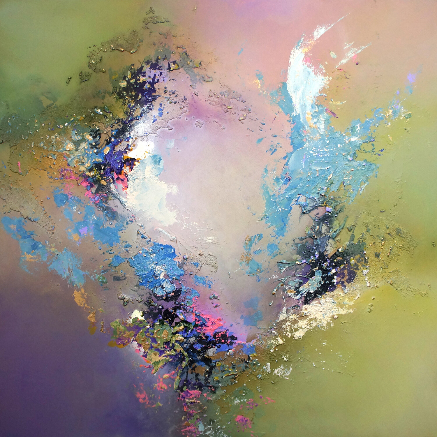 Healing Music Nicole Cijs Original painting for sale
