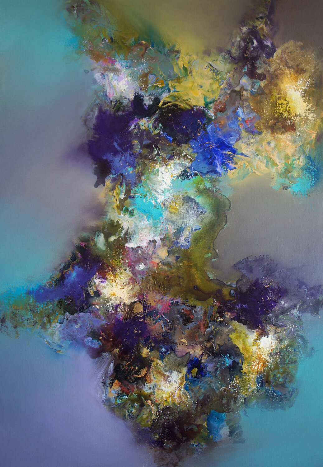 Thoughts Nicole Cijs Original painting for sale