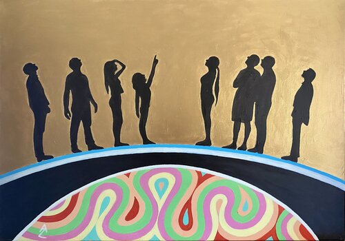 Guarda by Anette Zeltner, Painting for Sale on Select