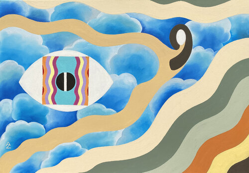 Astral by Anette Zeltner, Painting for Sale on Select