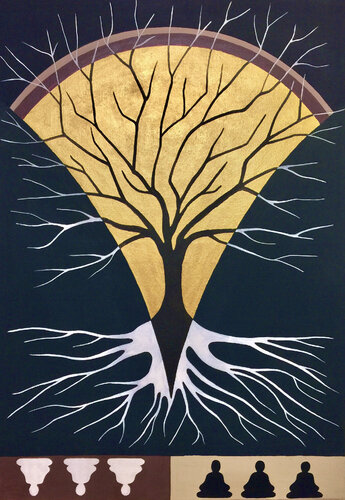 The Split by Anette Zeltner, Painting for Sale on Select