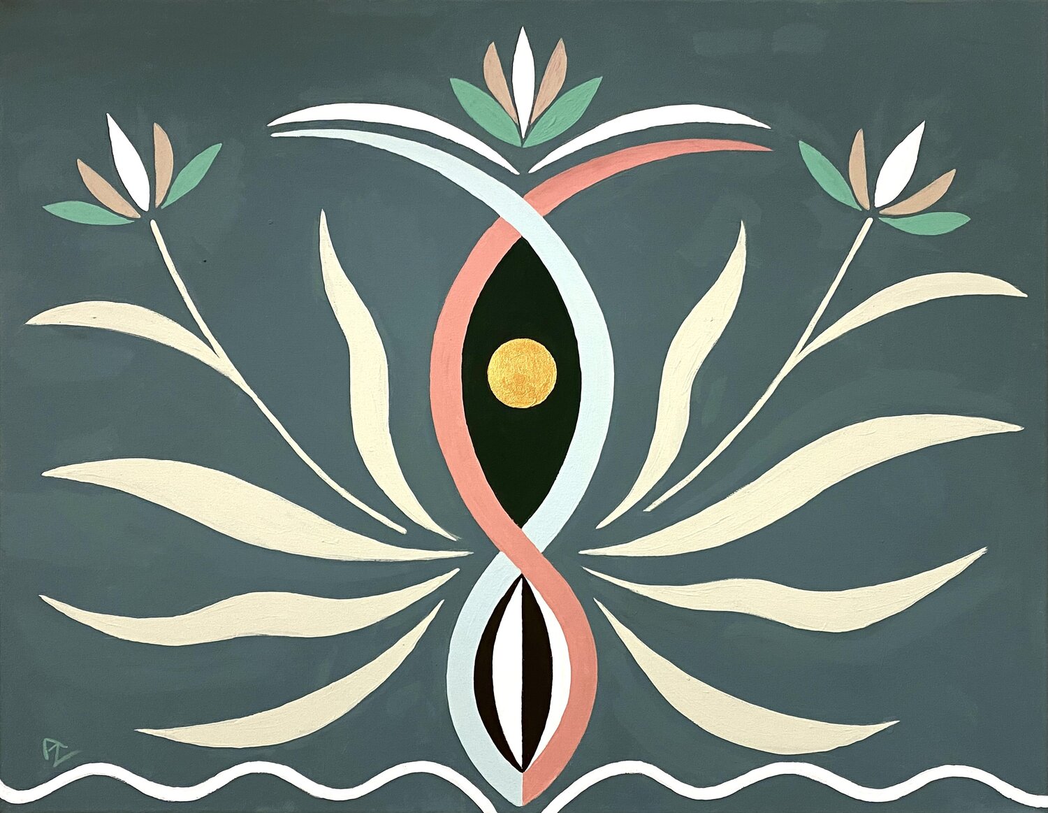 Fiorire Anette Zeltner Original painting for sale