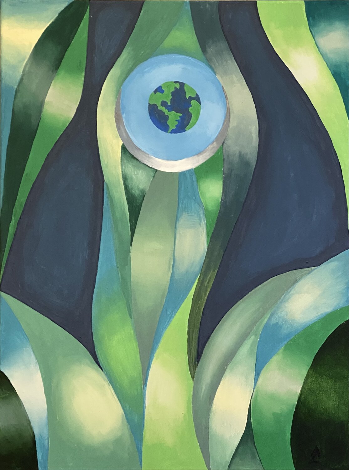 Terra Anette Zeltner Original painting for sale