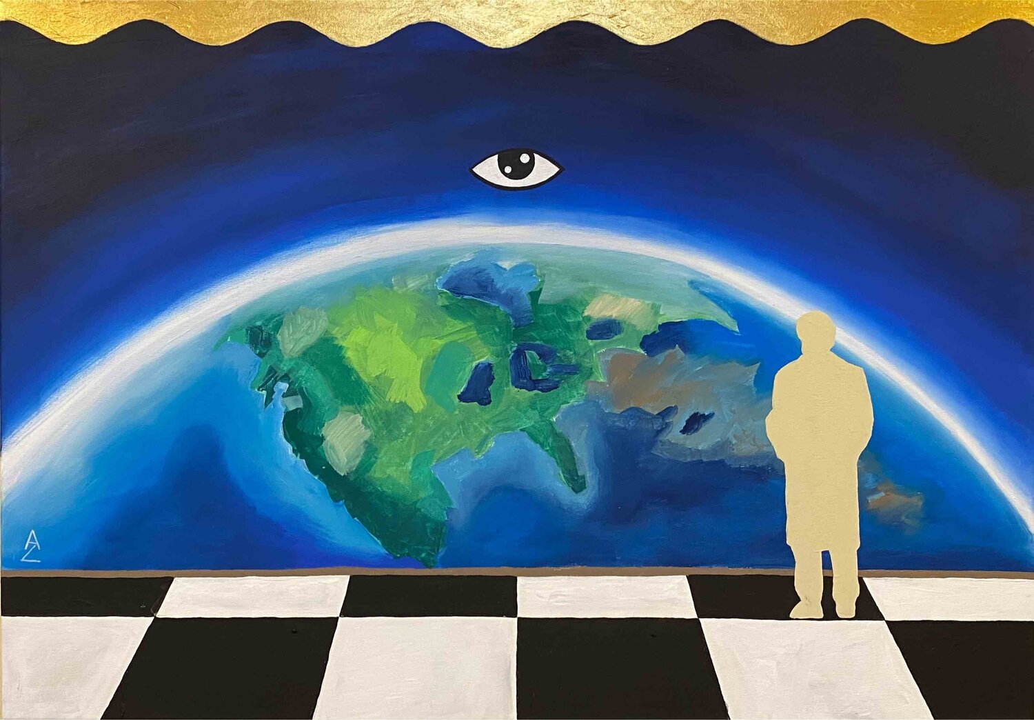 Osservazione Anette Zeltner Original painting for sale