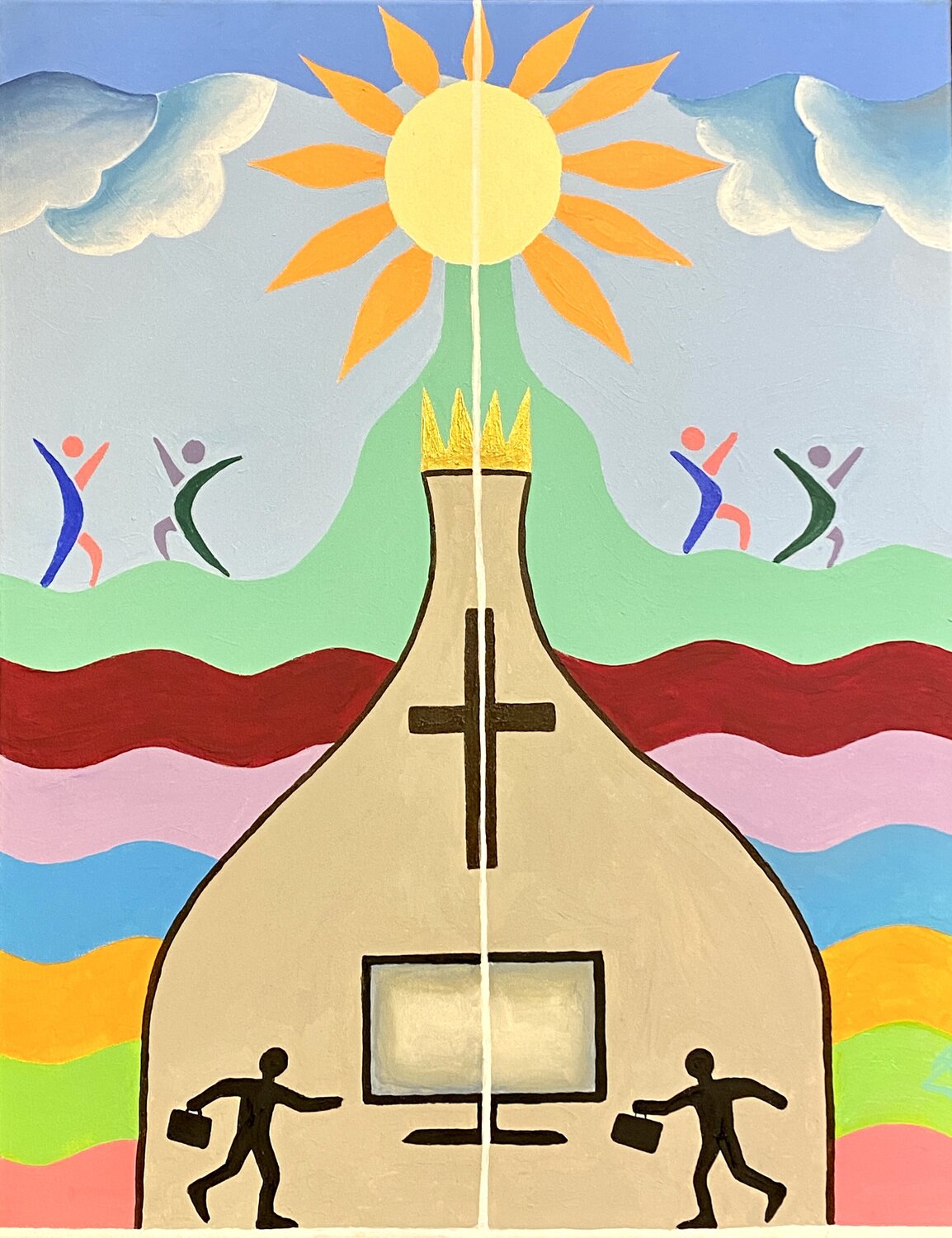 La Luce svela tutto Anette Zeltner Original painting for sale