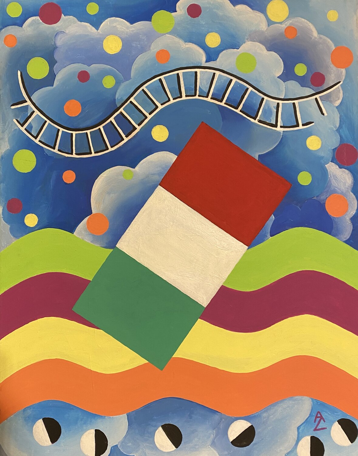Bella Italia Anette Zeltner Original painting for sale