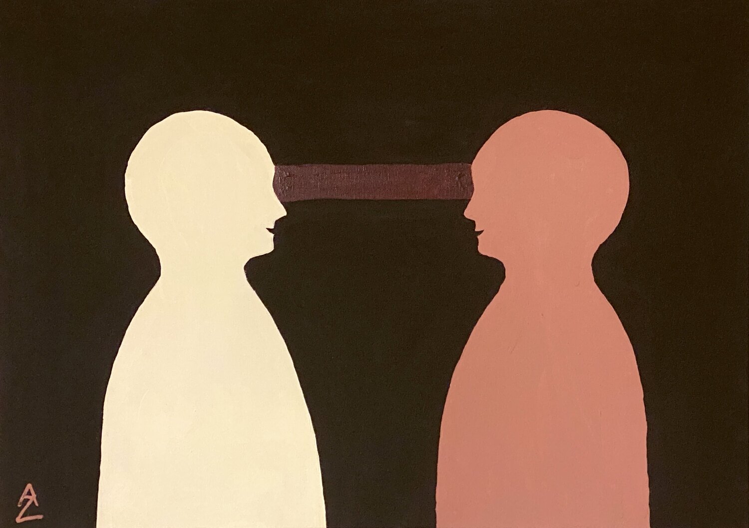 Insieme Anette Zeltner Original painting for sale