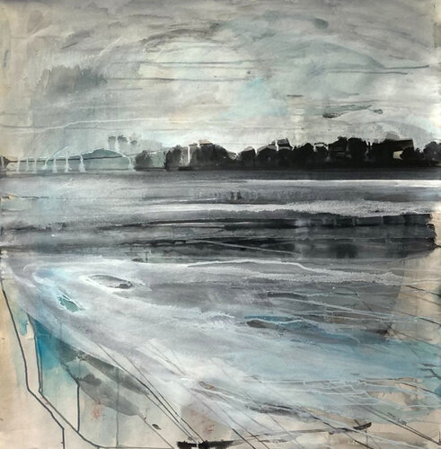 Bretagne 7 by Magalie Ors, Painting for Sale on Select