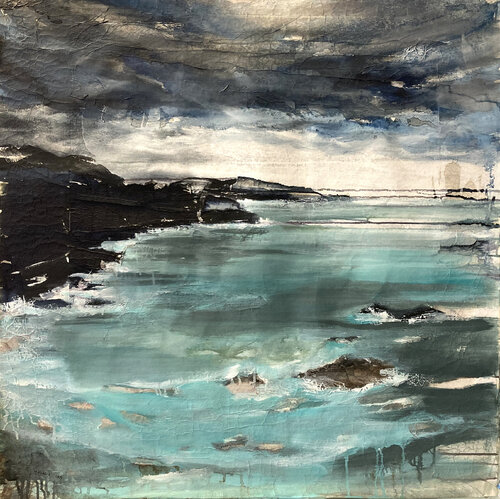 Bretagne N°4 by Magalie Ors, Painting for Sale on Select