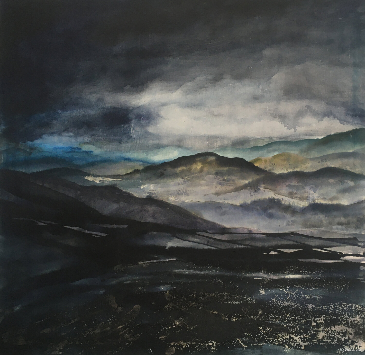 Eclaircie Magalie Ors Original painting for sale