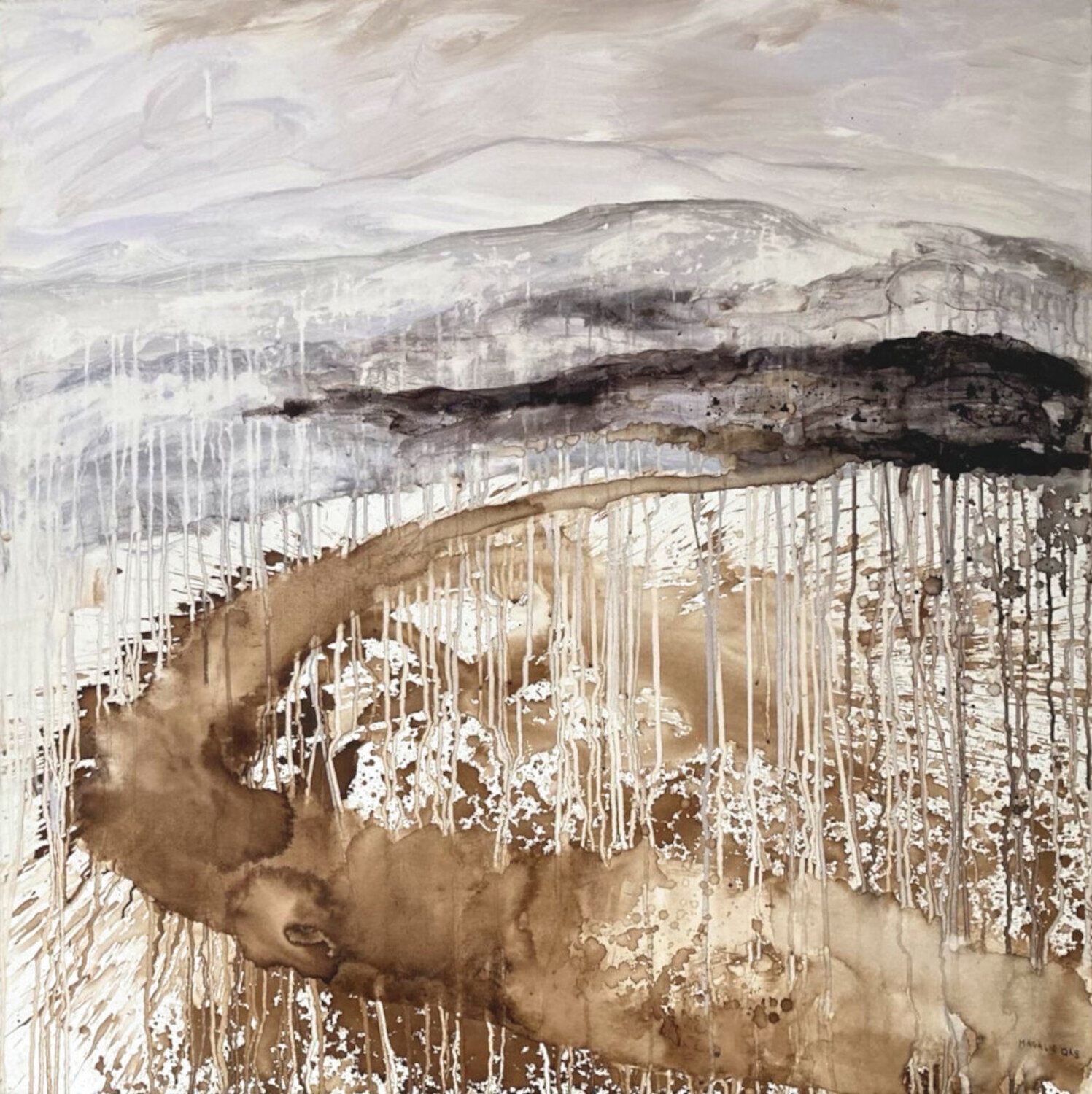 VIA 3 Magalie Ors Original painting for sale