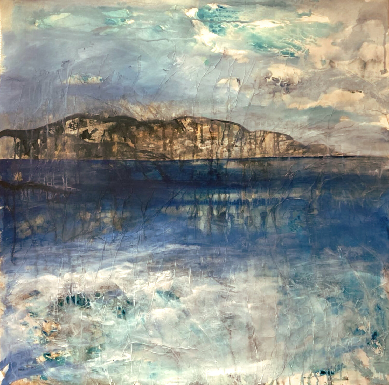 Bretagne 6 Magalie Ors Original painting for sale