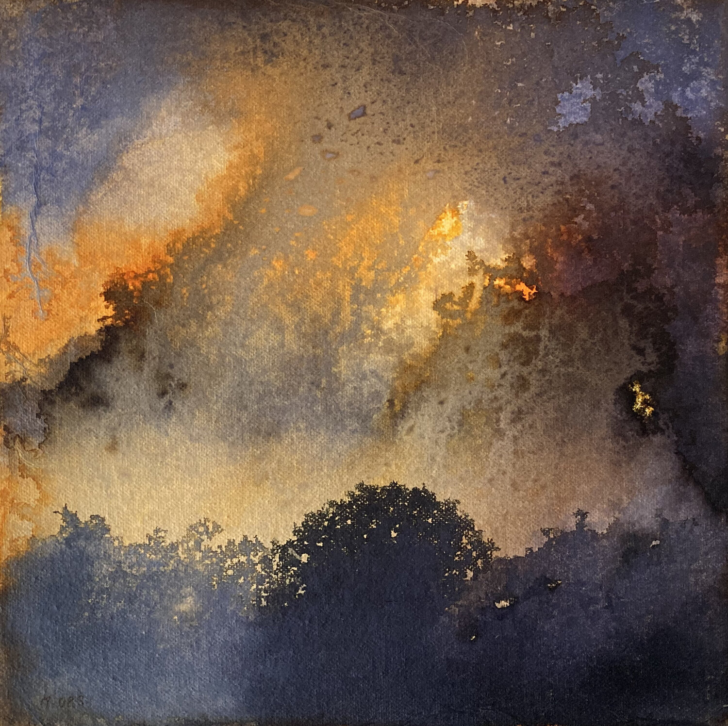 Brume d'été Magalie Ors Original painting for sale