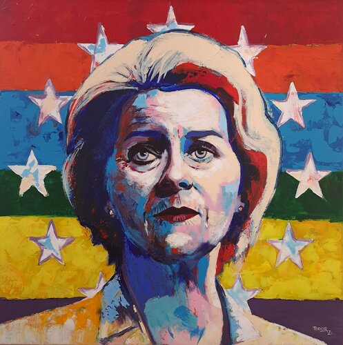 Liberté, Égalité, Fraternité by Todor Attila Zsolt, Painting for Sale on Select