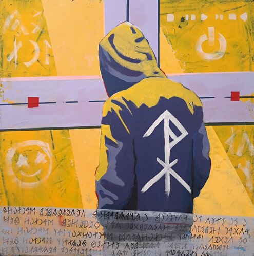 Wanderer by Todor Attila Zsolt, Painting for Sale on Select