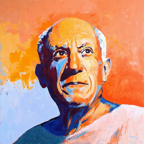 Picasso by Todor Attila Zsolt, Painting for Sale on Select