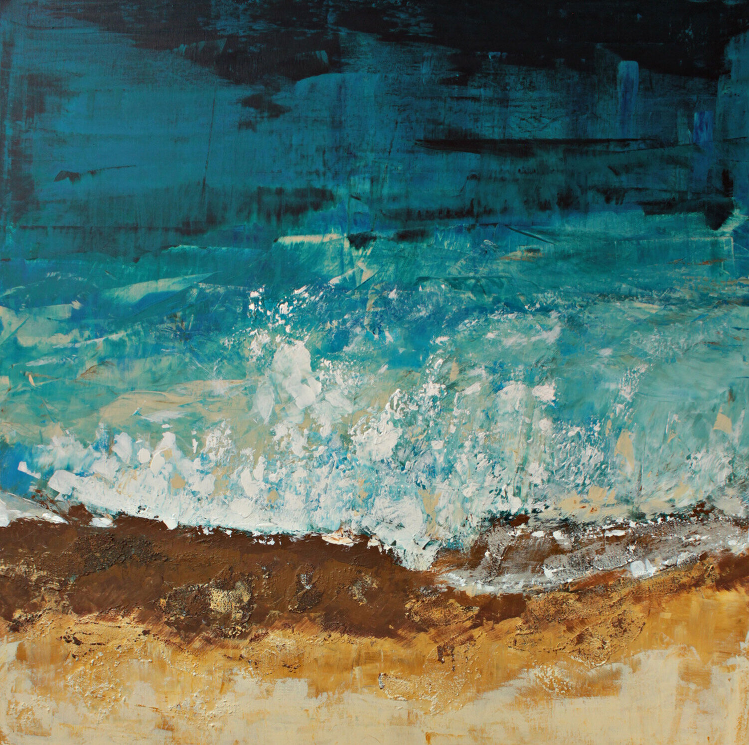 Sea 2 Todor Attila Zsolt Original painting for sale