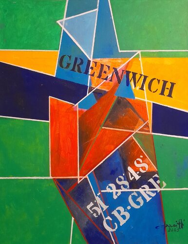 Greenwich by cesare pacitti, Painting for Sale on Select