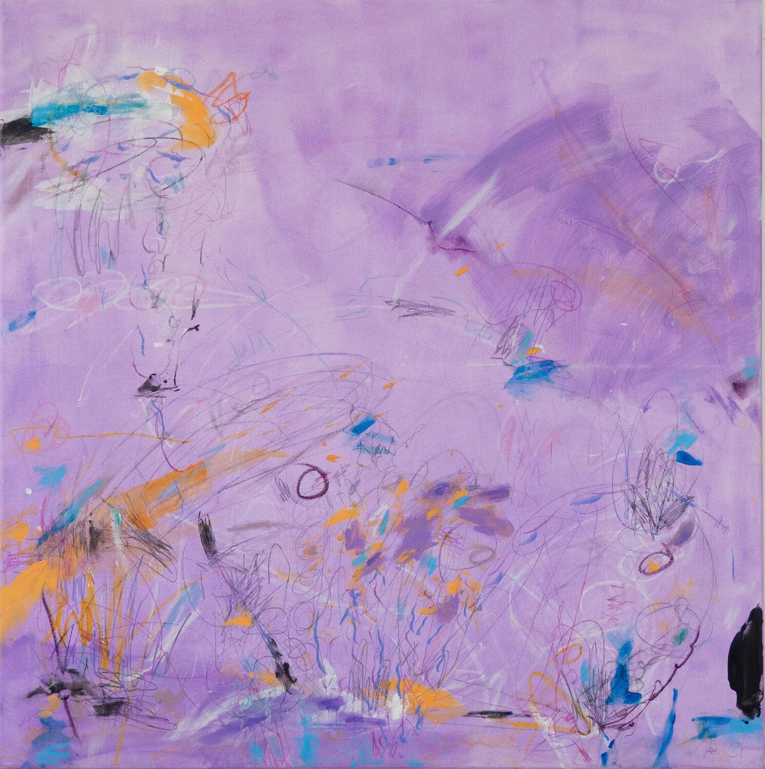 Behave for once... Janin Walter Original painting for sale