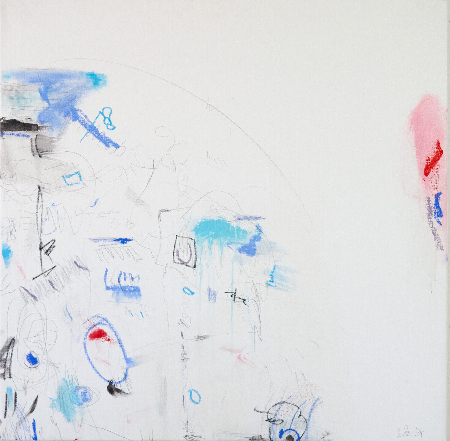 W*rst Behavr_II Janin Walter Original painting for sale