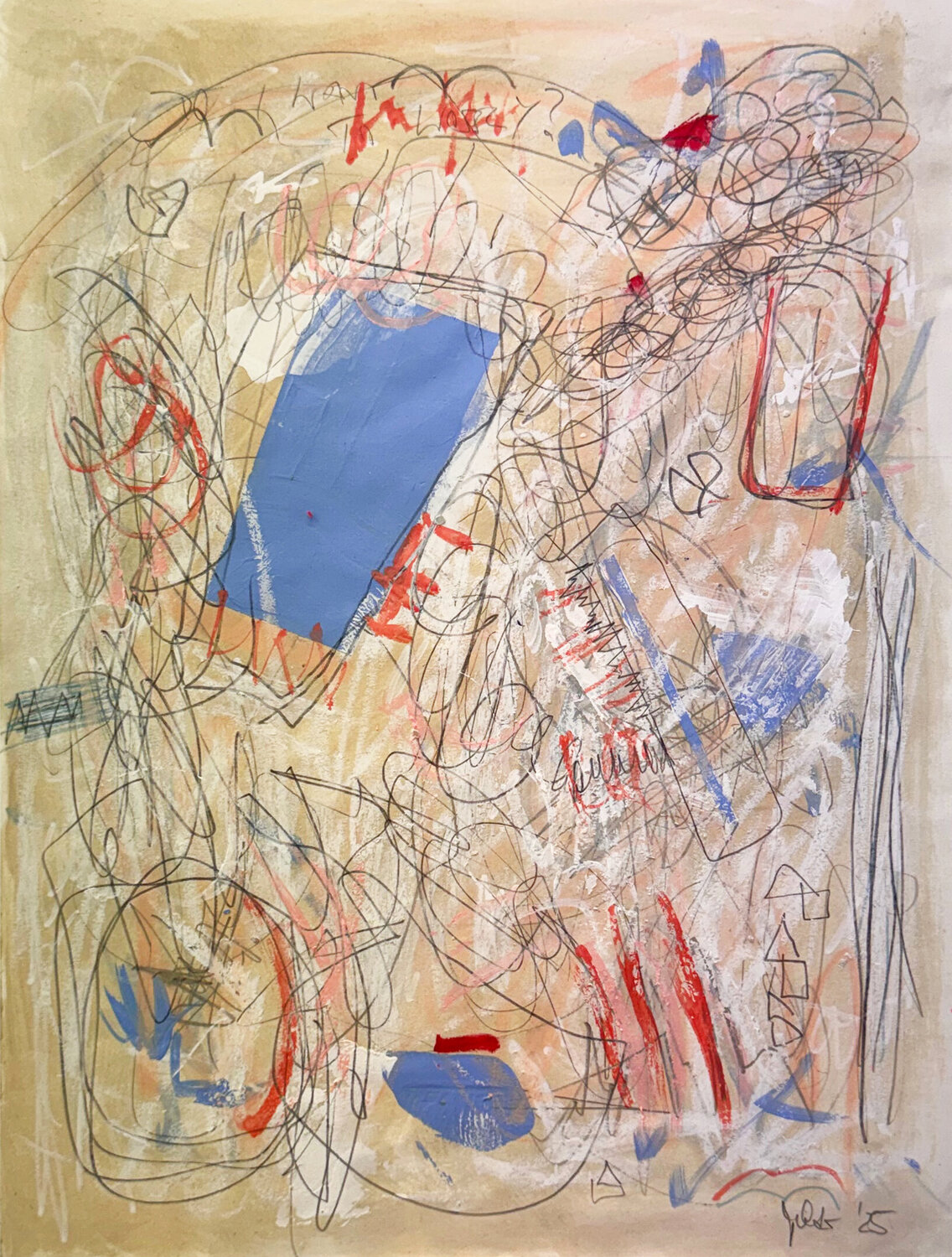 Behave_Soft Rebellion Janin Walter Original painting for sale