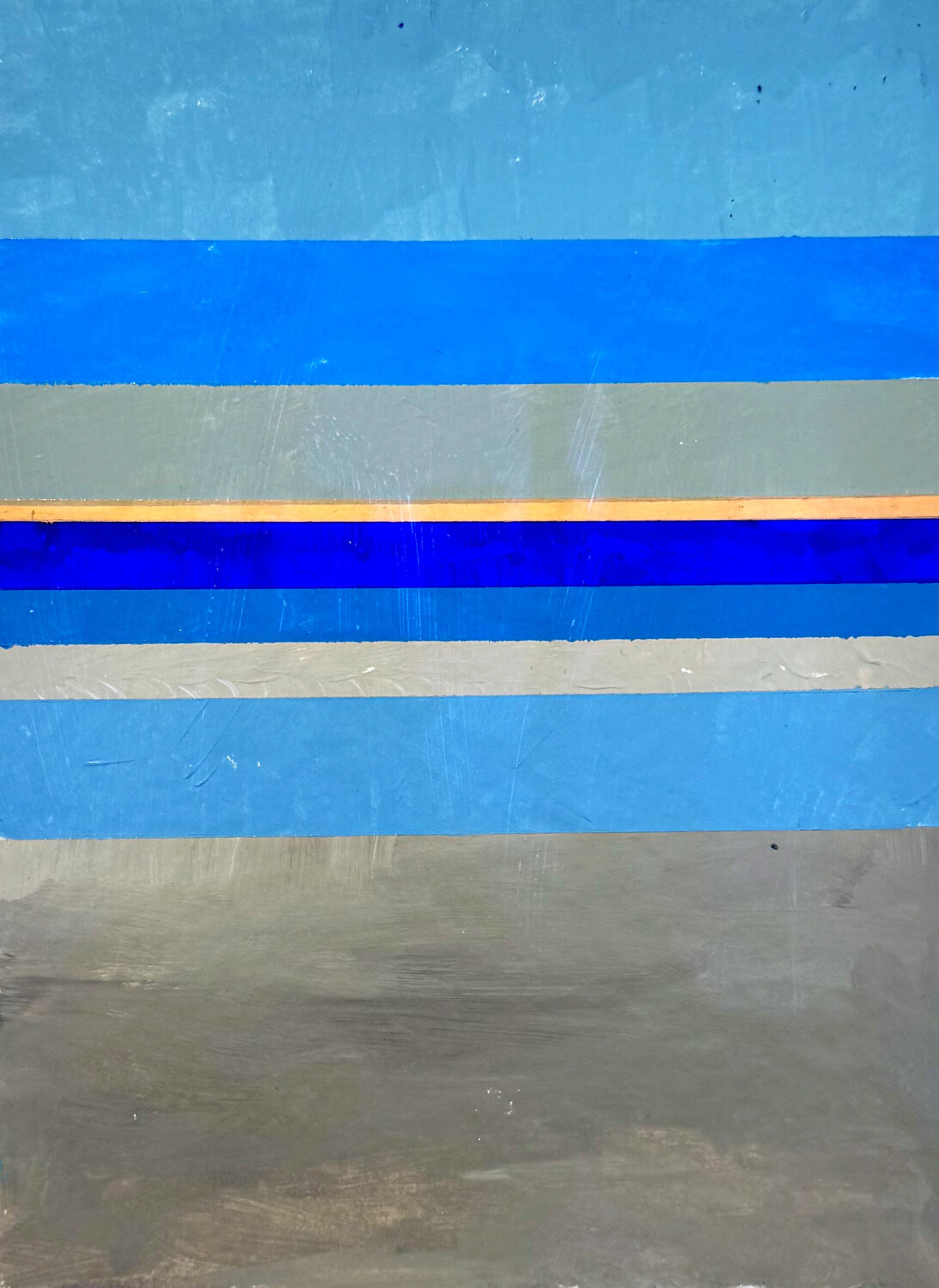 Color Codes of Diba / Oman II Janin Walter Original painting for sale