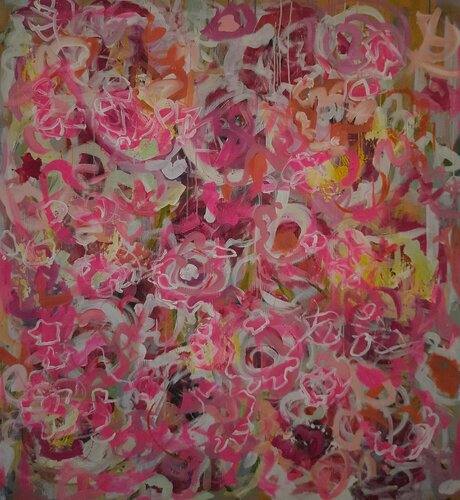 Blütenmeer by susanne kirchschlager, Painting for Sale on Select