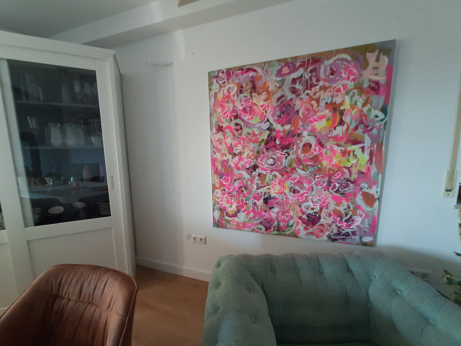 Blütenmeer susanne kirchschlager Original painting for sale