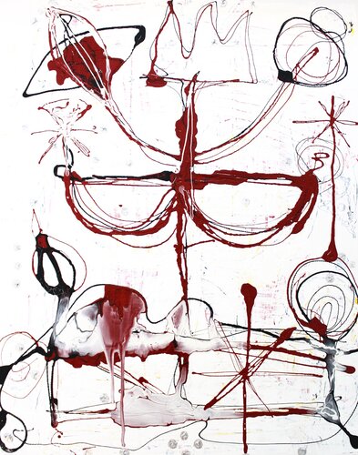 The Beginning / Activity XVII von Julia Pust, Malerei kaufen auf Select