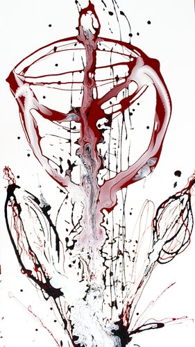 Rising Queen / Pace by Julia Pust, Painting for Sale on Select