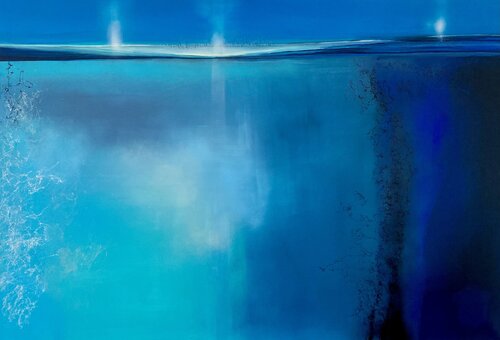"Parallel Realities" by Silke Ziegert, Painting for Sale on Select