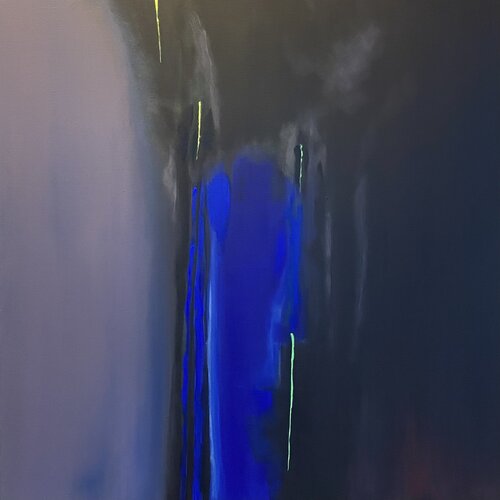 „In der Tiefe des Unsichtbaren“ by Silke Ziegert, Painting for Sale on Select