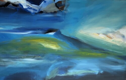 "Careful Space" by Silke Ziegert, Painting for Sale on Select